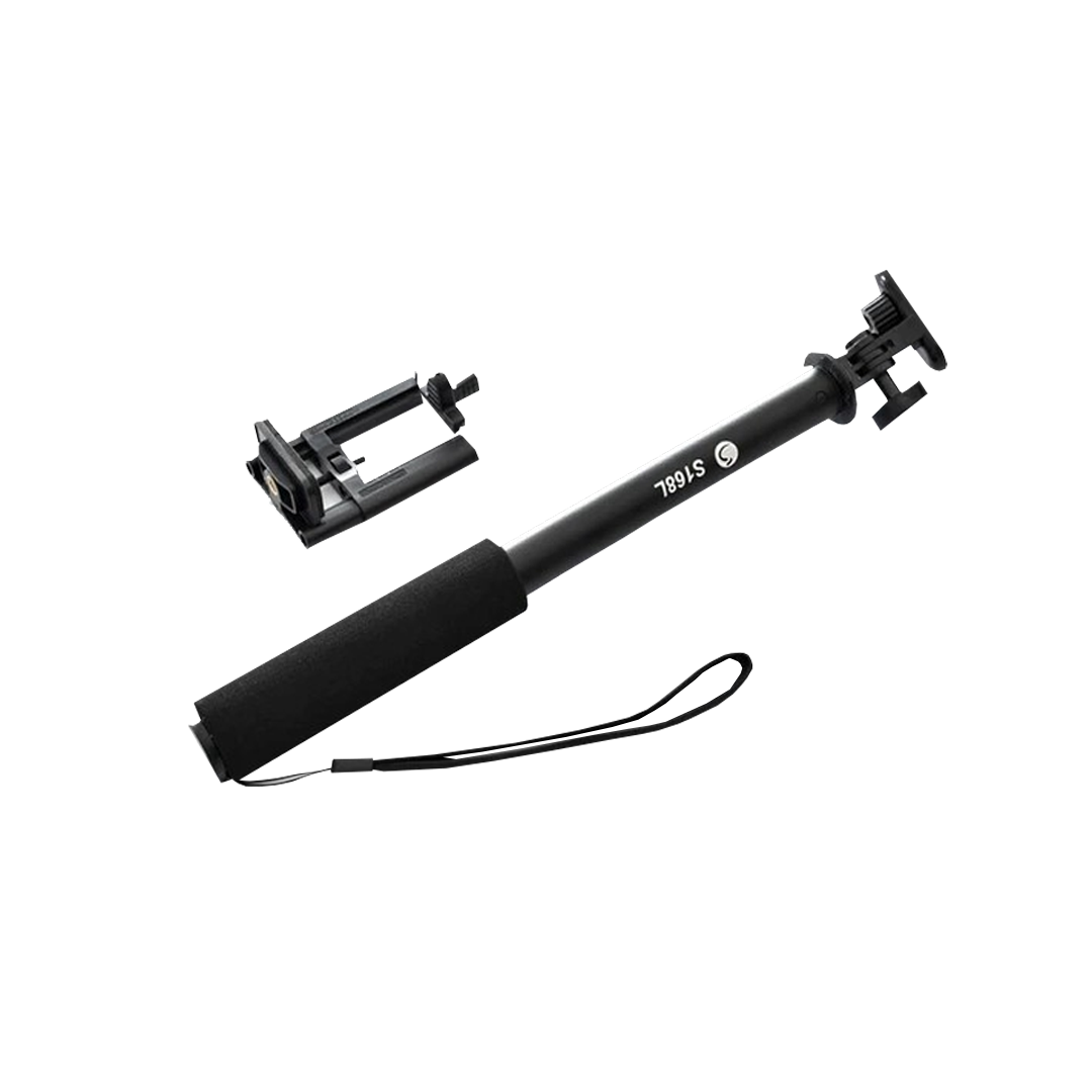 Portable All-in-one Smart Selfie Stick, 360° Rotates Auto Face & Object Tracking Vlog Shooting Smartphone Mount Holder
