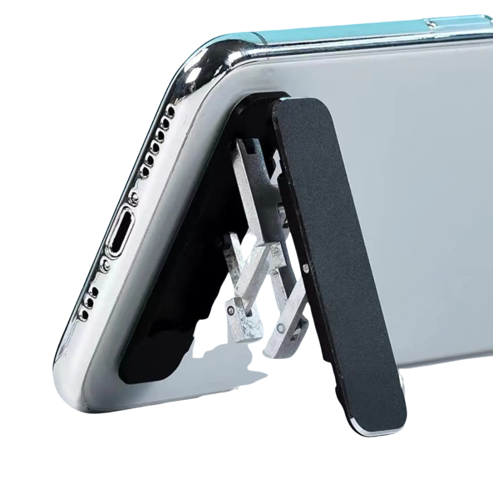 2-Piece Adjustable Cell Phone Holder - Foldable Stand for Desktop