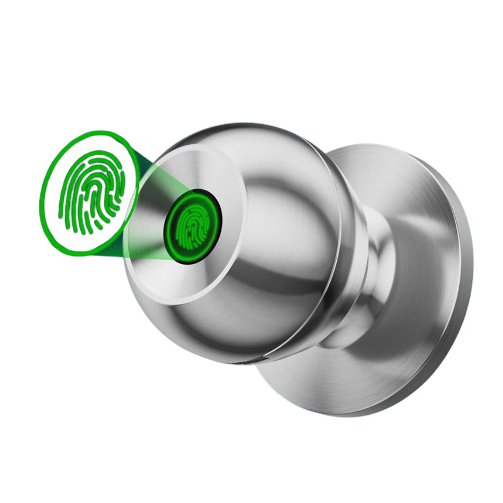 Smart Fingerprint Door Knob Lock