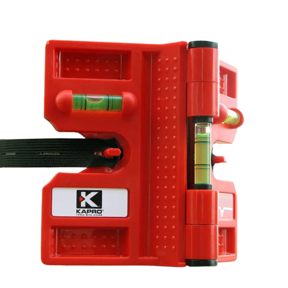 Kapro 340 Post Level - Adjustable with Strap & 3 Vials