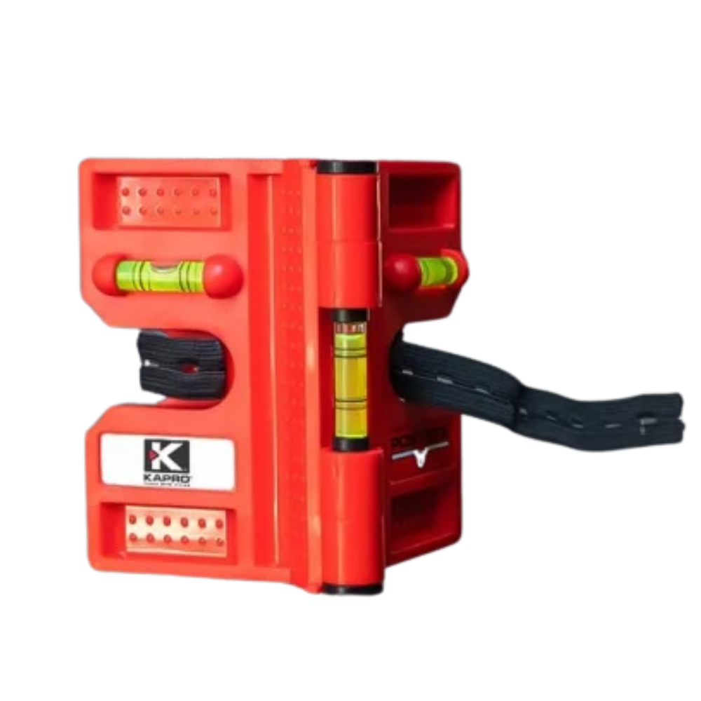 Kapro 340 Post Level - Adjustable with Strap & 3 Vials