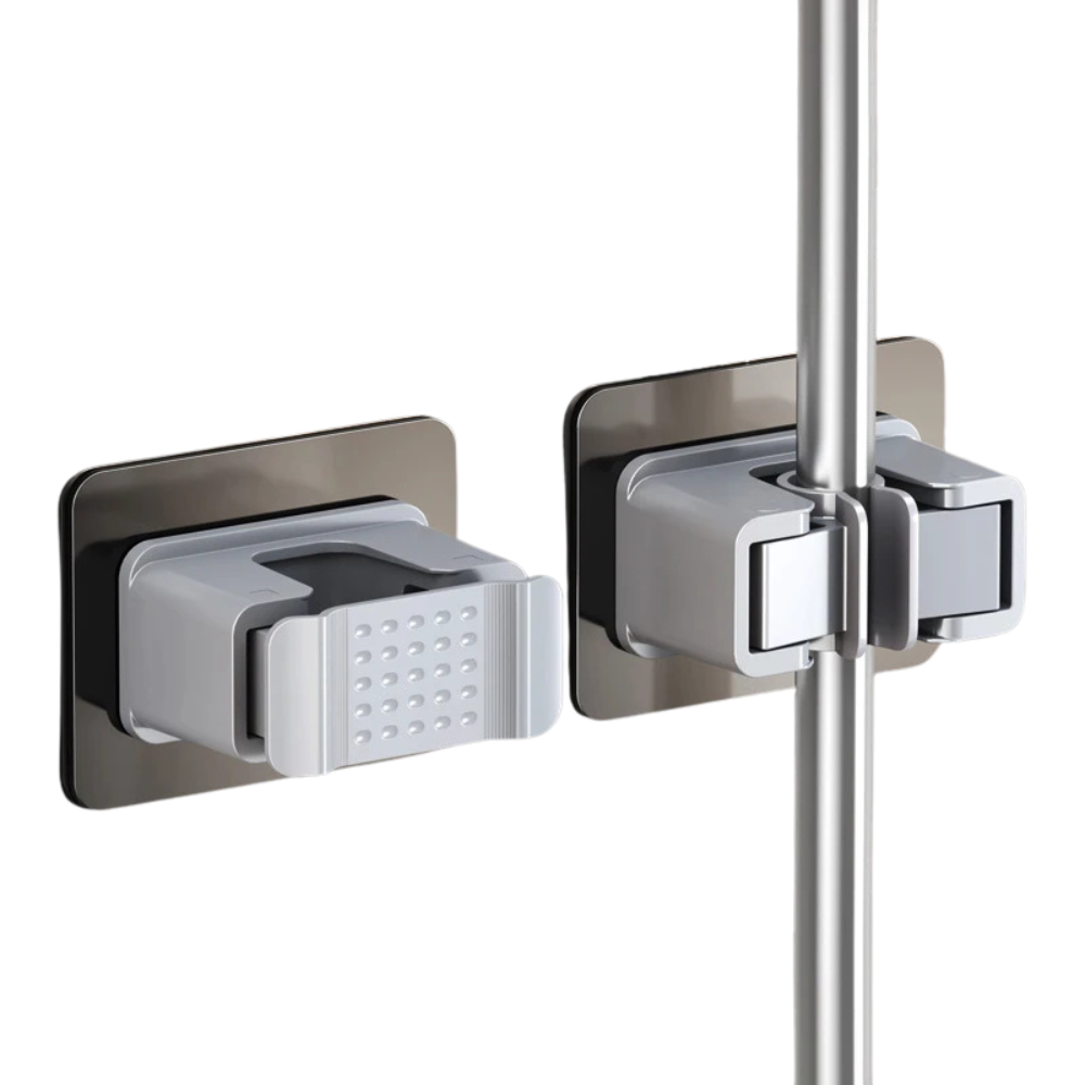 Self-Adhesive Mop and Broom Holder
