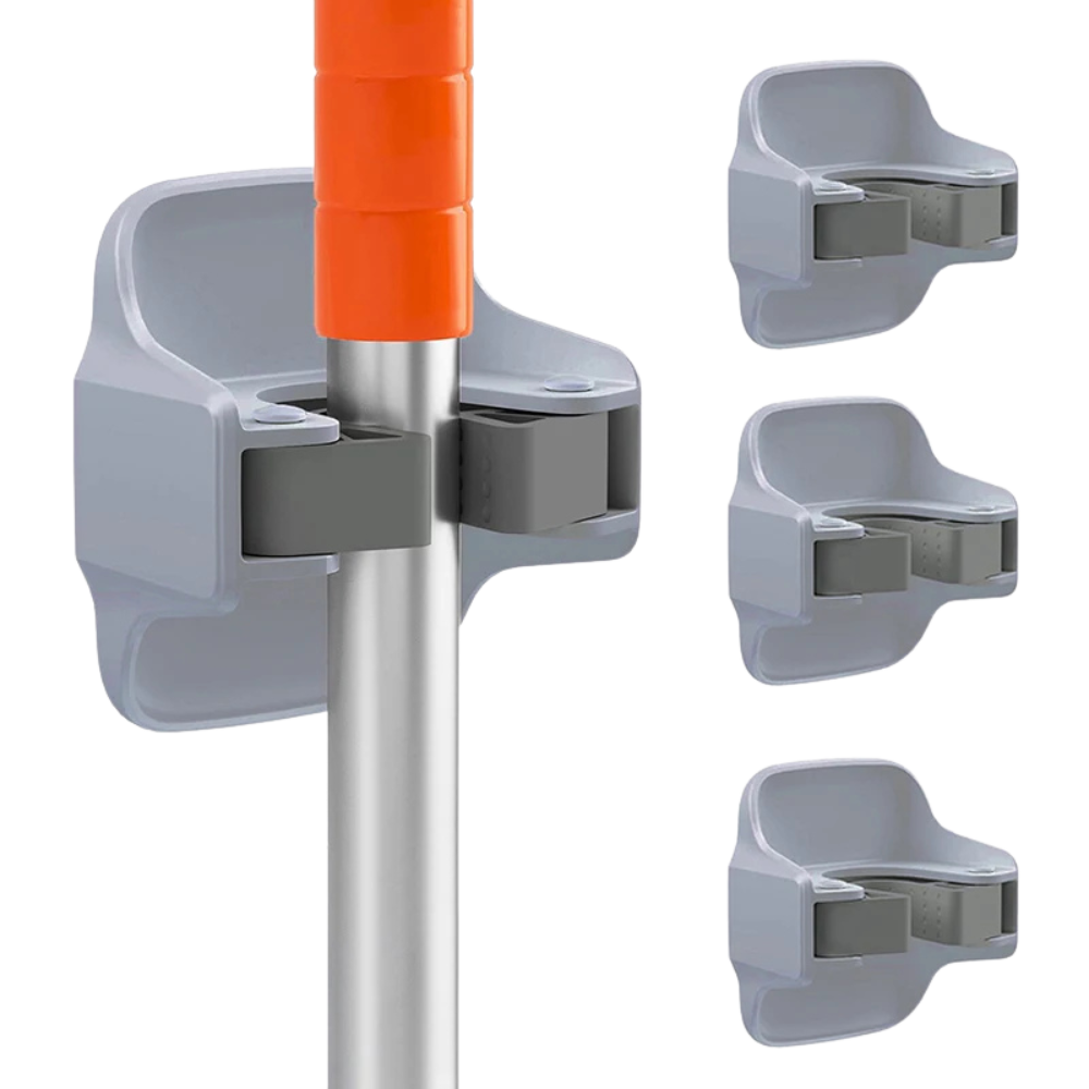 Self-Adhesive Mop and Broom Holder