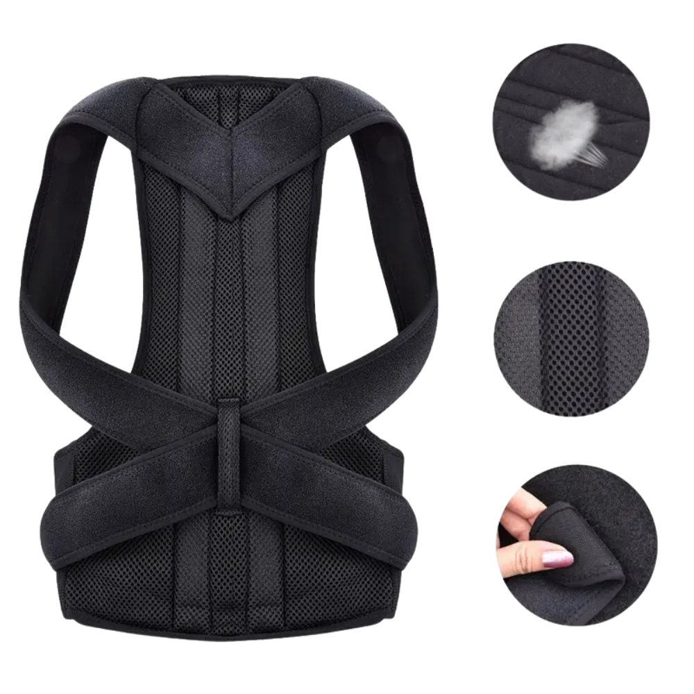 Adjustable Back Posture Corrector with Lumbar Support