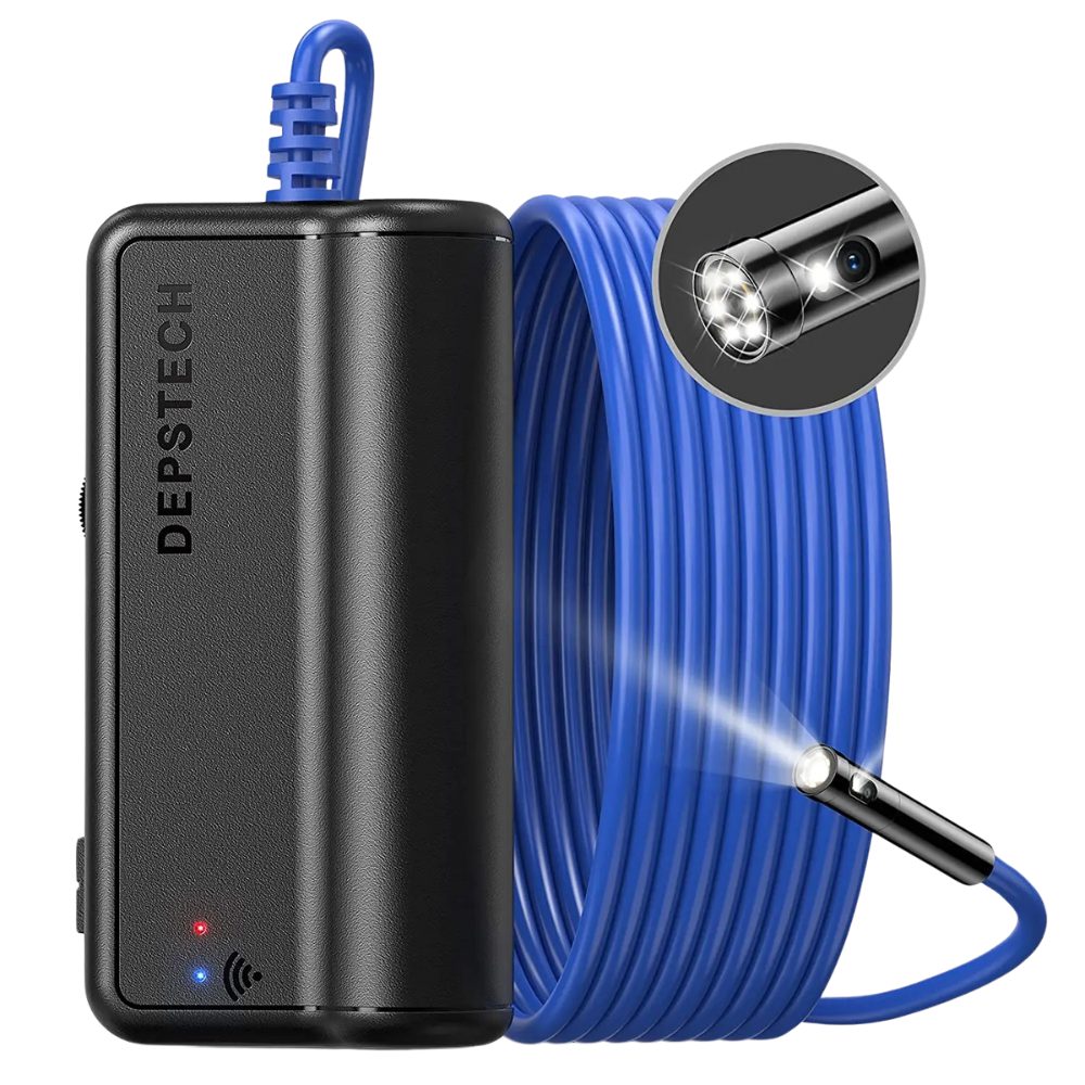 DEPSTECH Dual-Lens Wireless Endoscope Camera
