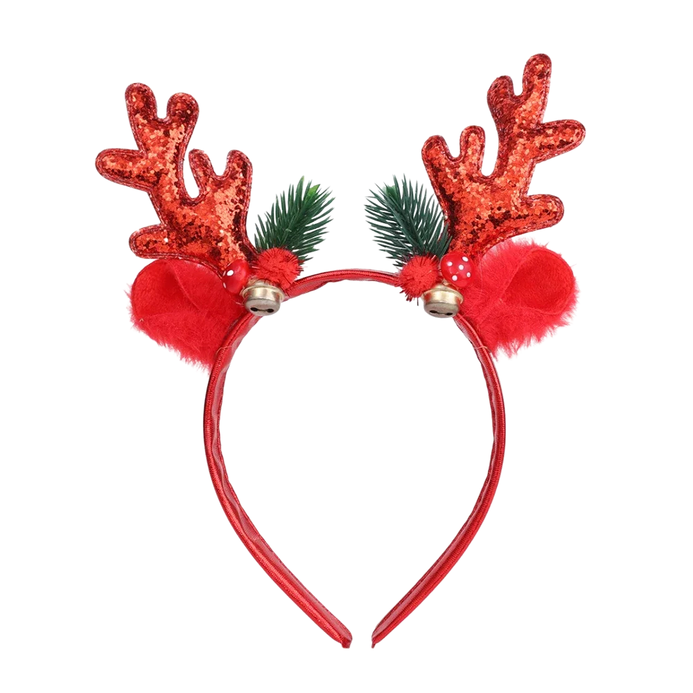 Sparkling Reindeer Antler Christmas Headbands