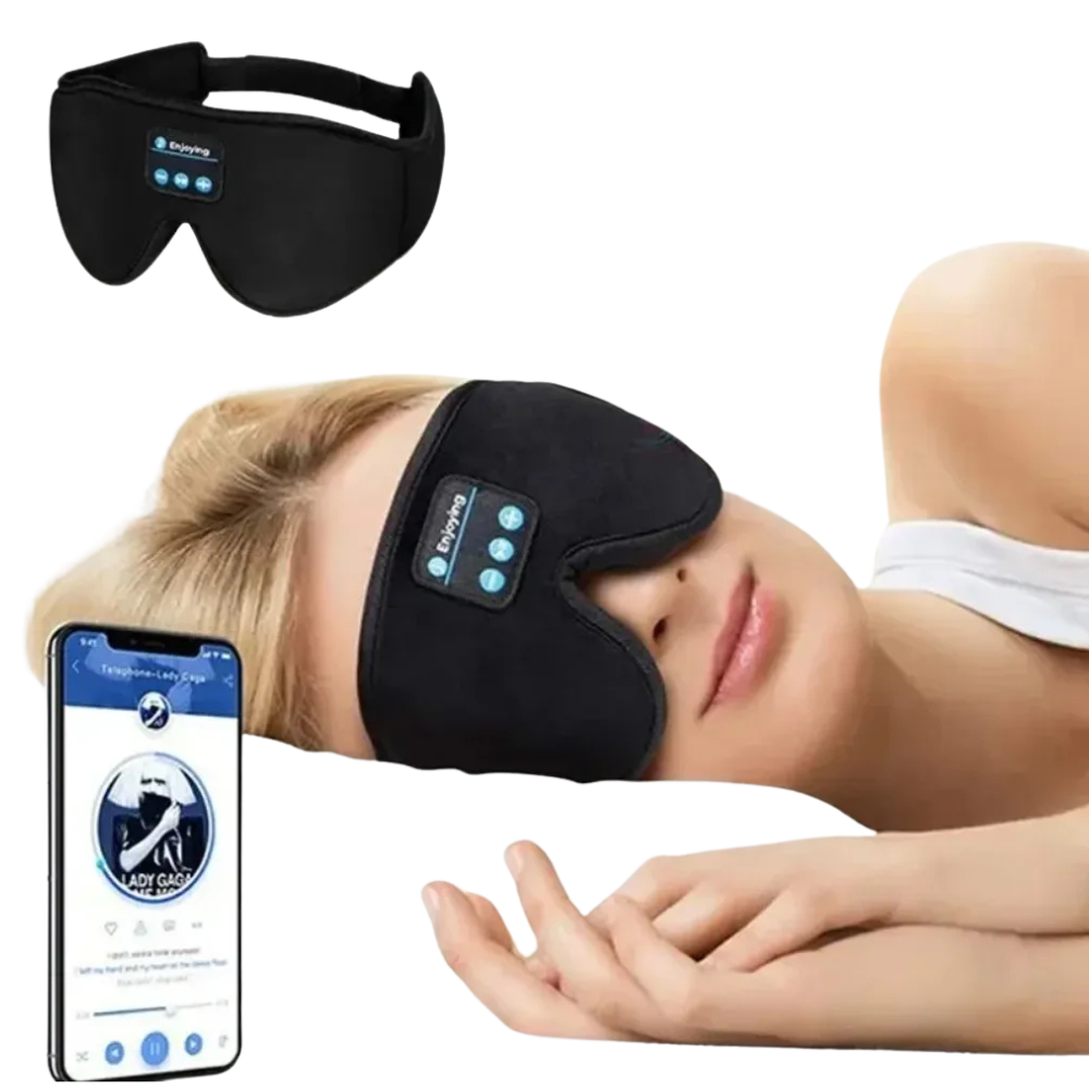 Stereo Wireless 3D Eye Mask with Bluetooth 5.0