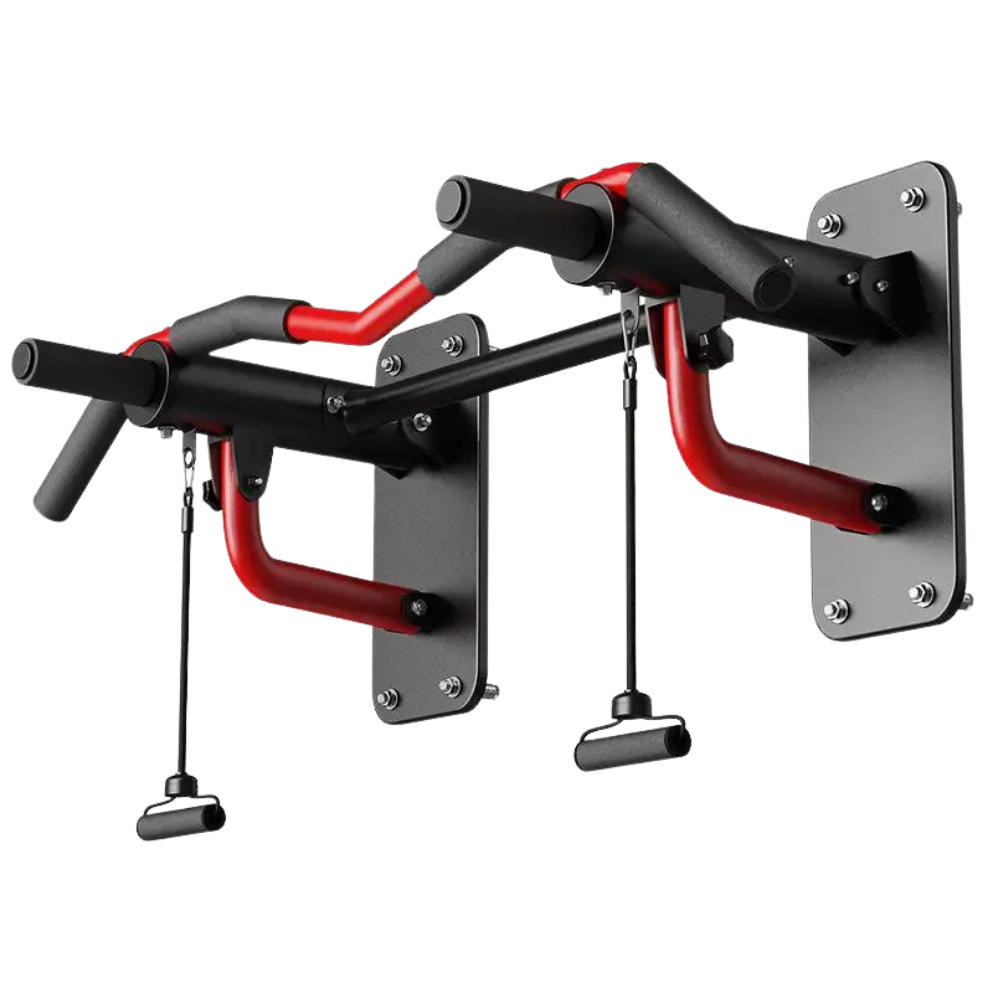 Wall-Mounted Multifunctional Pull-Up Bar