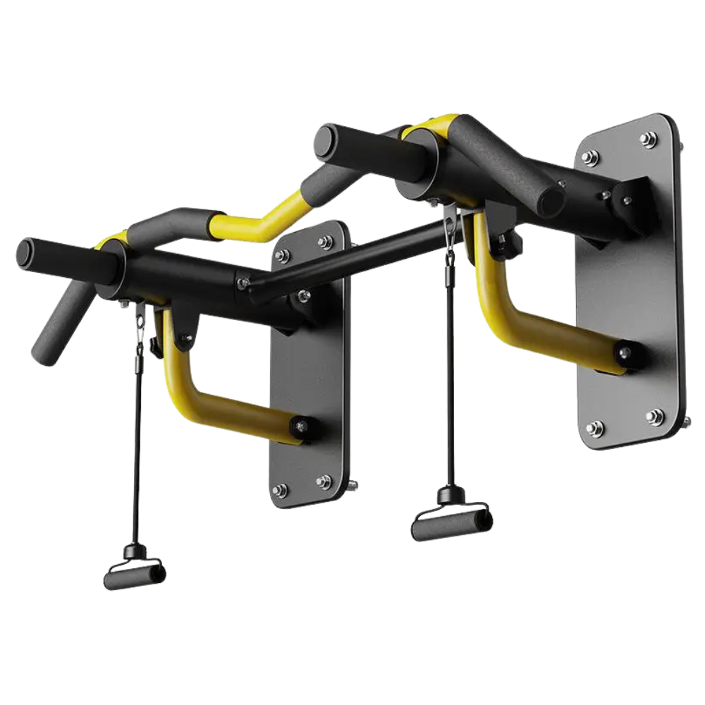 Wall-Mounted Multifunctional Pull-Up Bar
