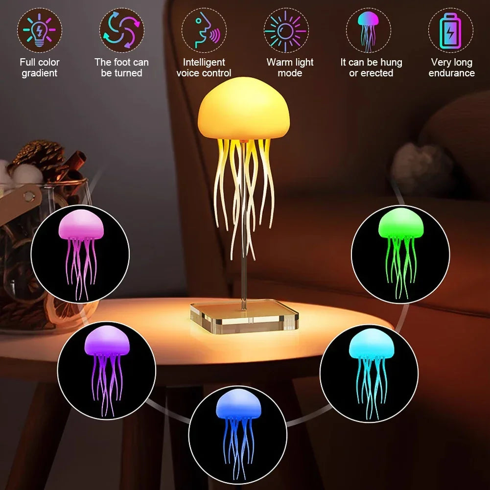 ELITORY™-CARTOON DANCING JELLYFISH NIGHT LIGHT
