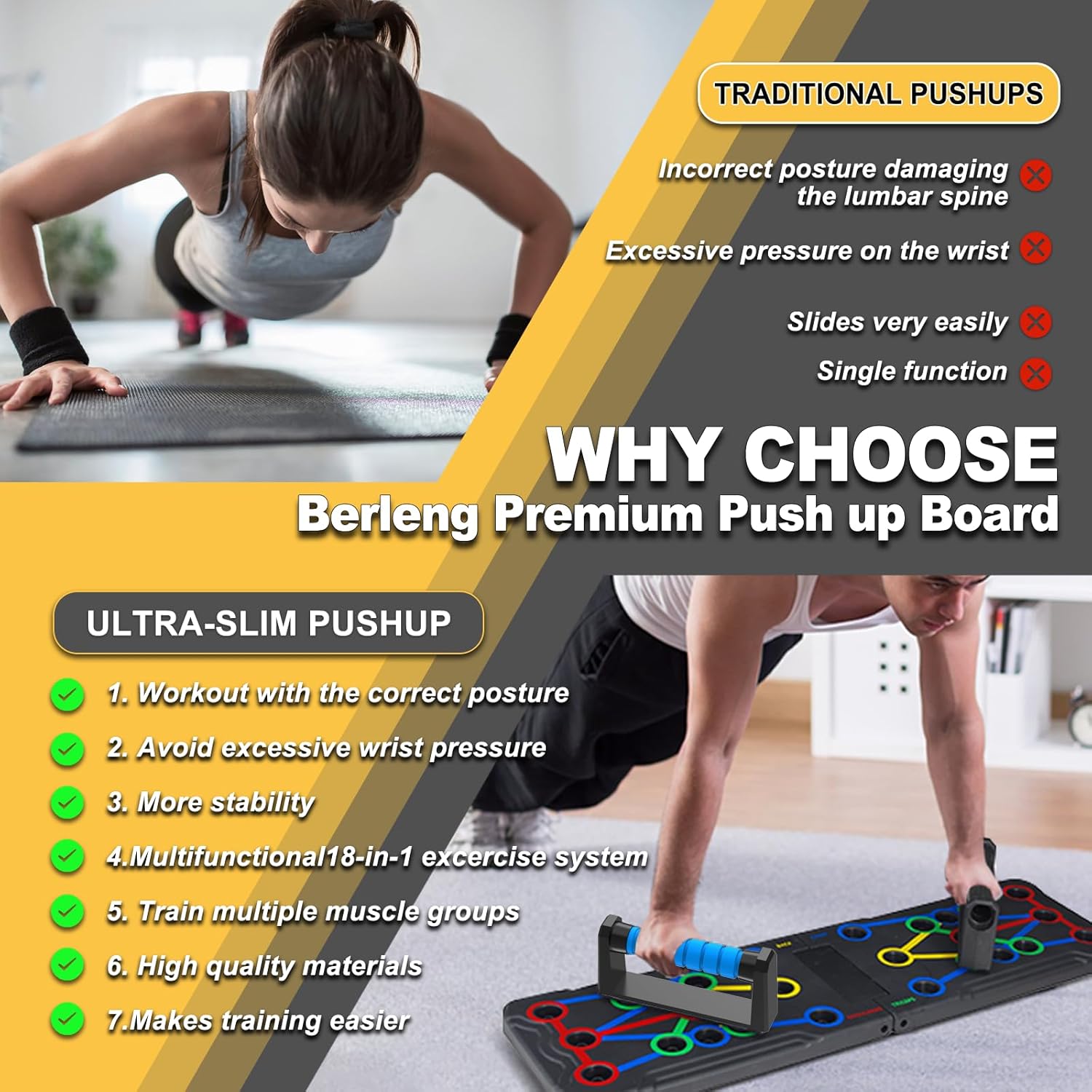 Push Up Rack Board
