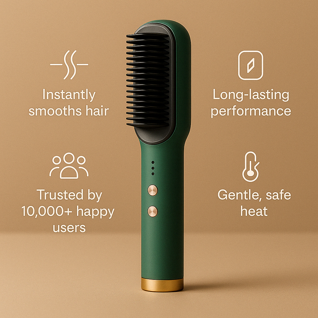 FLEXSAC™-Professional Hair Straightening Comb