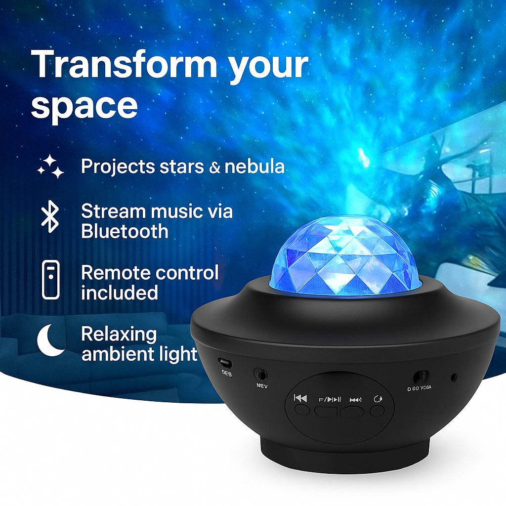 FLEXSAC™-Galaxy Projector Lamp