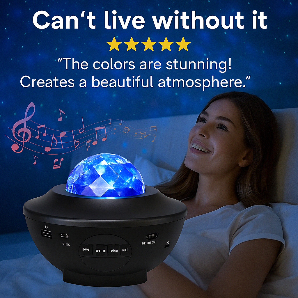 FLEXSAC™-Galaxy Projector Lamp