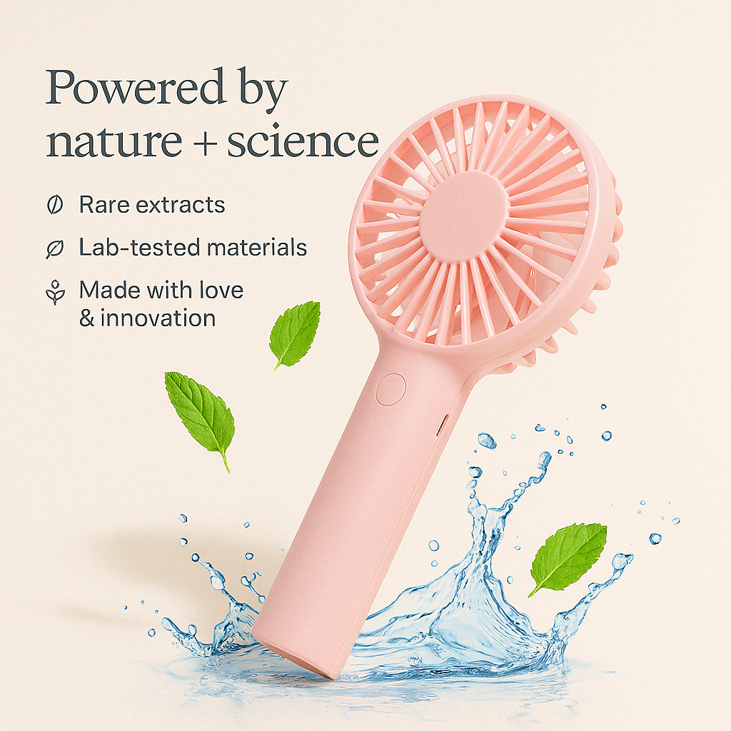 FLEXSAC™-Portable Handheld Mini Rechargeable Fan