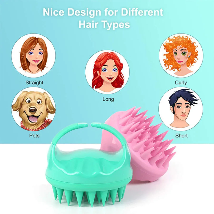 Silicone Scalp Massager Brush