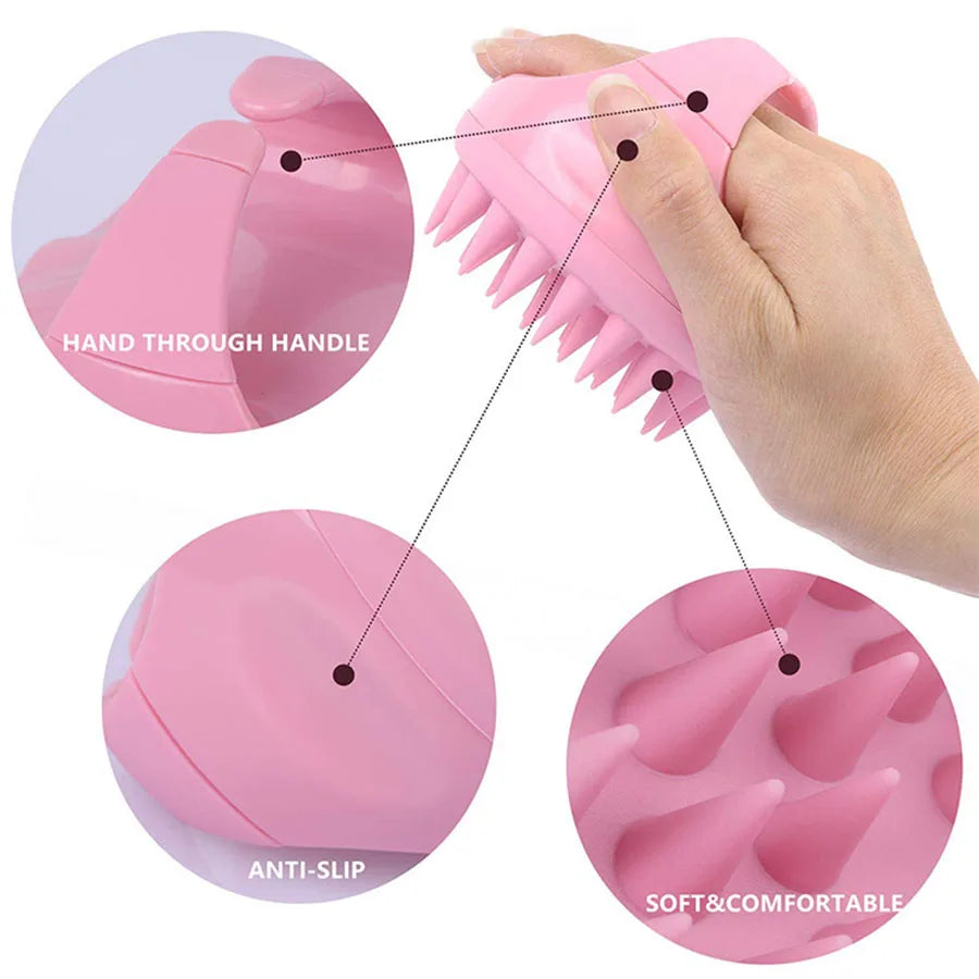 Silicone Scalp Massager Brush
