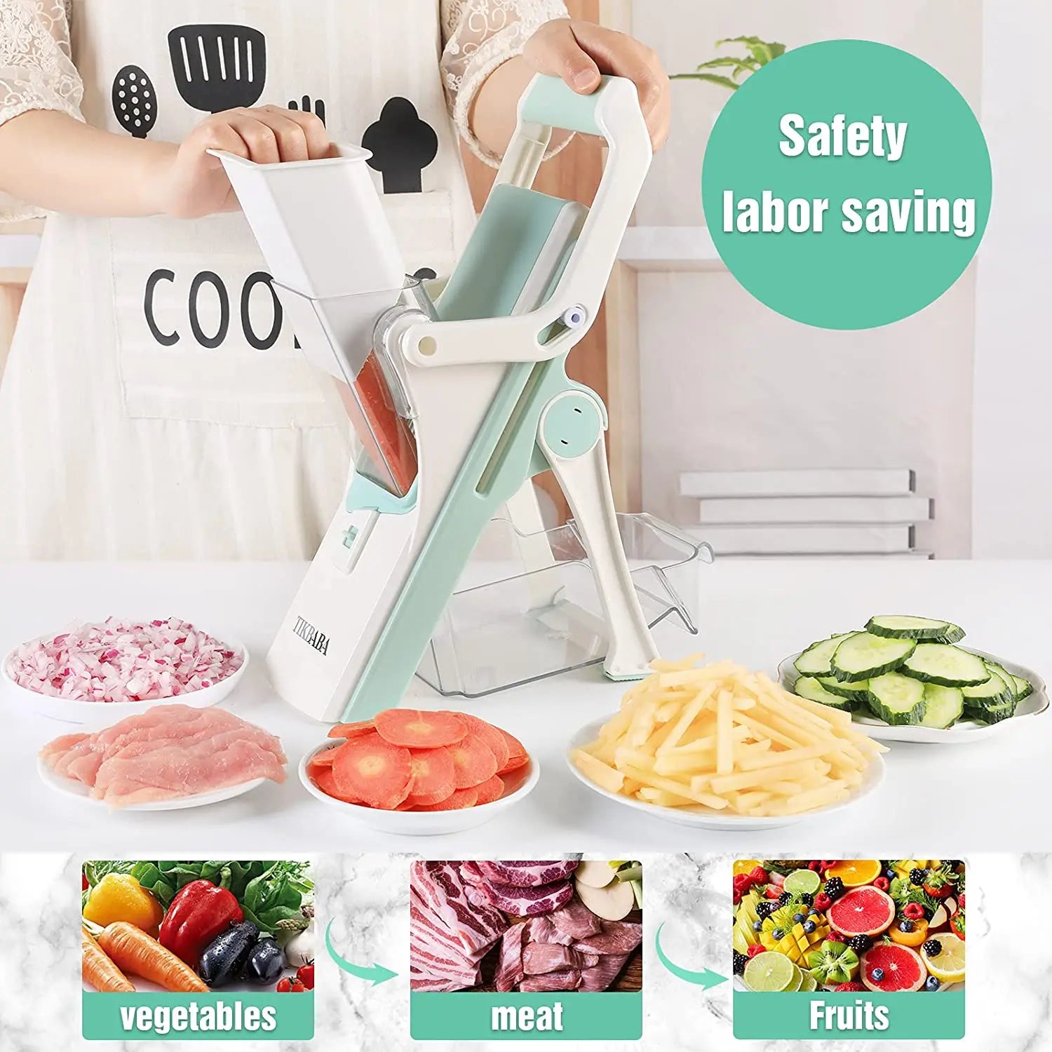 5-in-1 Multifunctional Vegetable Slicer