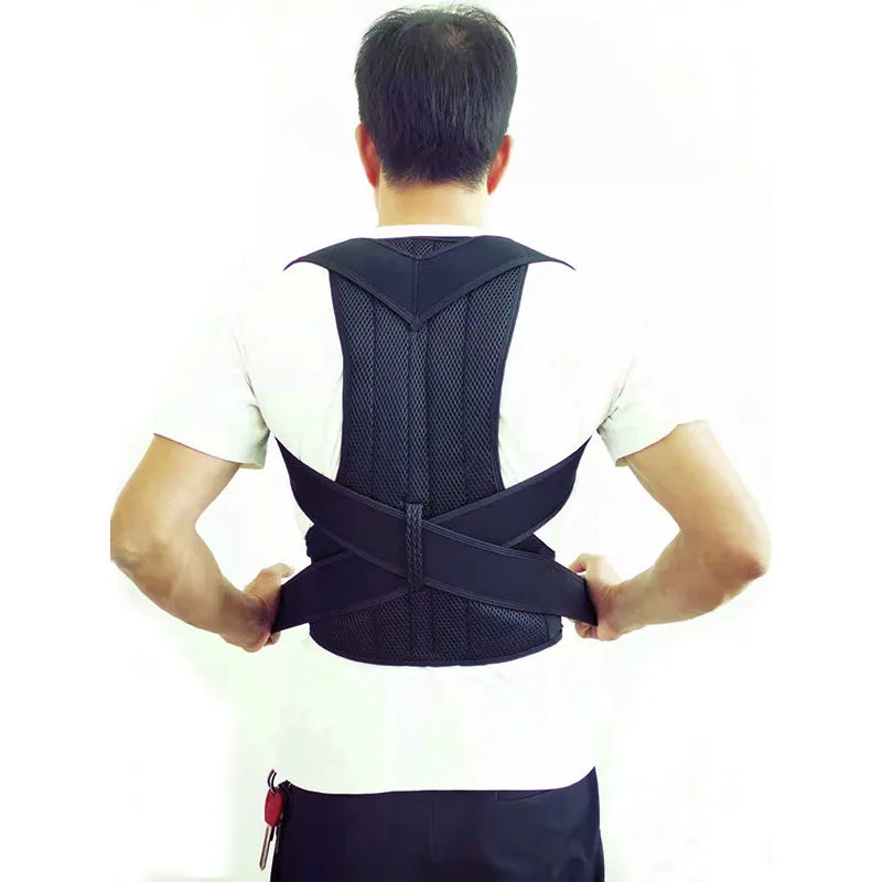 Adjustable Back Posture Corrector with Lumbar Support
