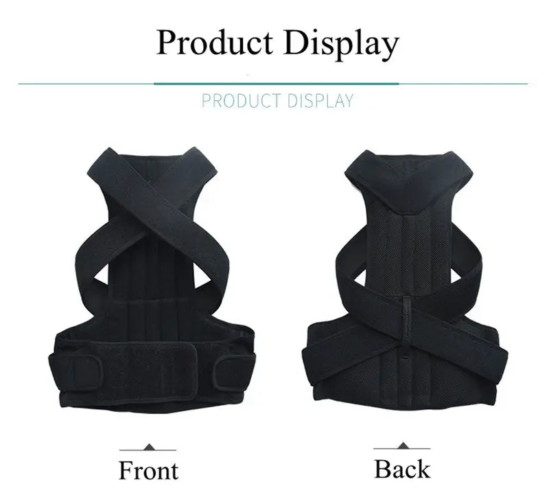 Adjustable Back Posture Corrector with Lumbar Support