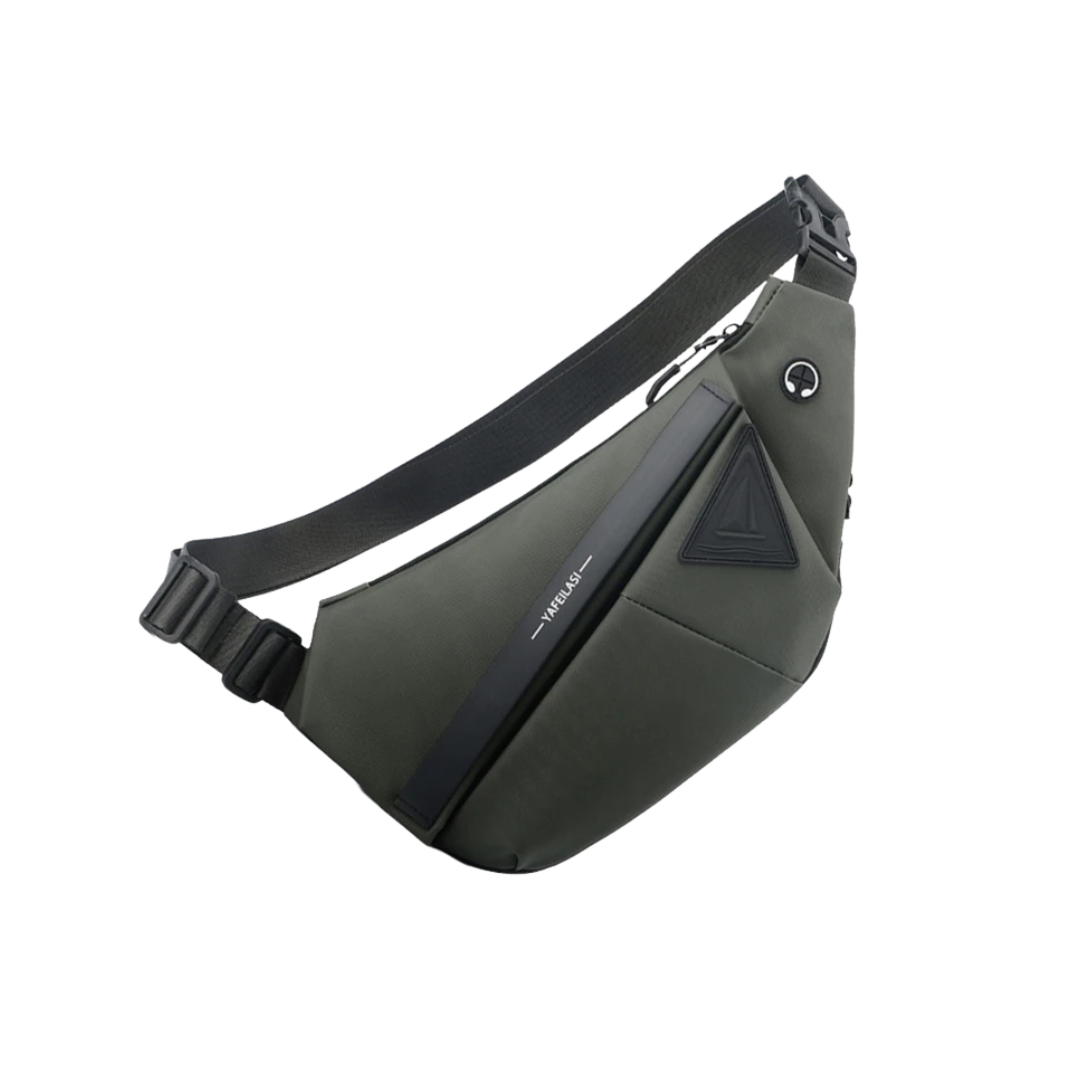 Baellerry Waterproof Chest Bag – Oxford Crossbody Sling for Travel & Cycling