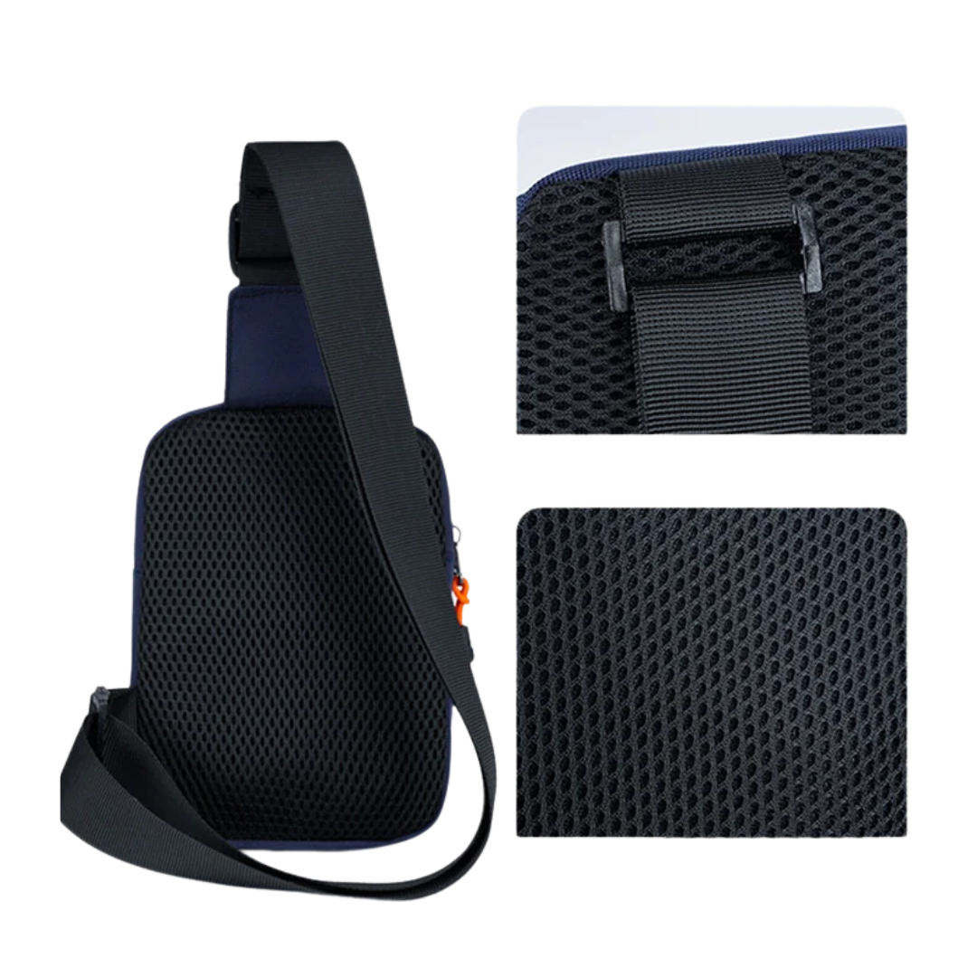 Men Sports Chest Bags Shoulder Body Bag Oxford Fashion Man Side Sling Crossbody Bag For Male Casual Handbag Travel Phone Bag