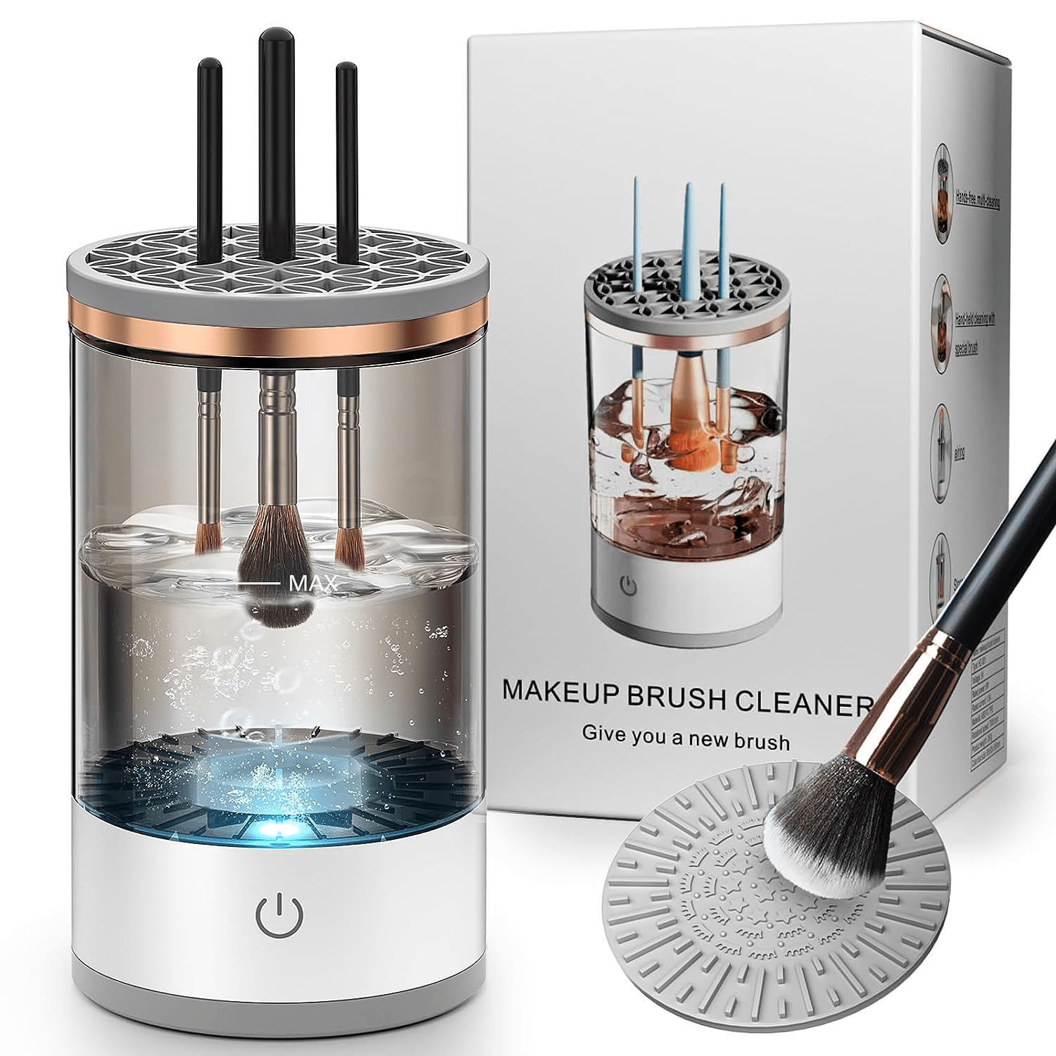 FLEXSAC™-Electric Makeup Brush Cleaner