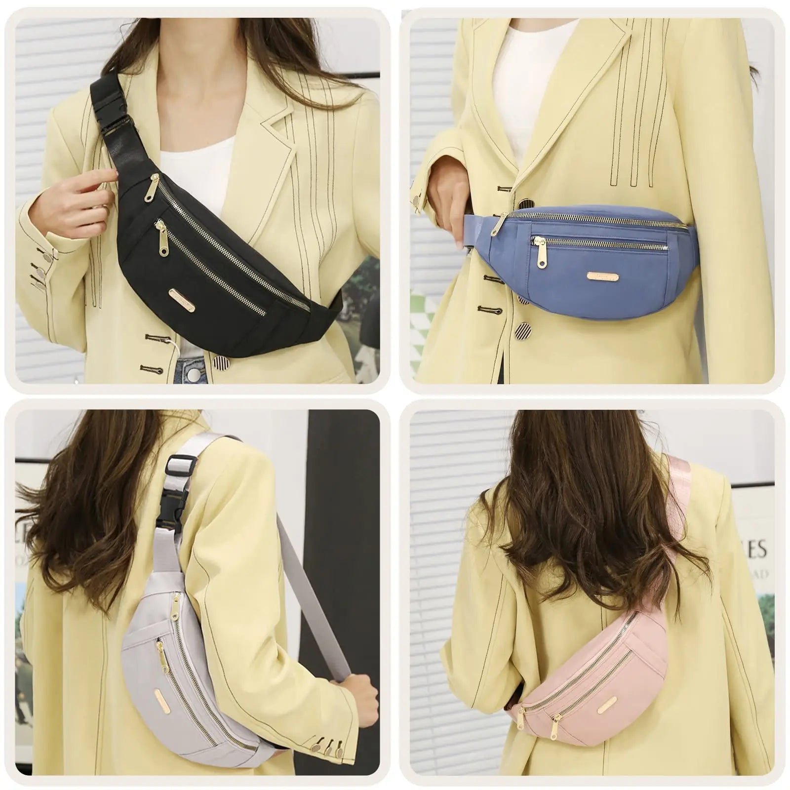 Multi-Purpose Fanny Pack – Stylish Waist & Crossbody Bag