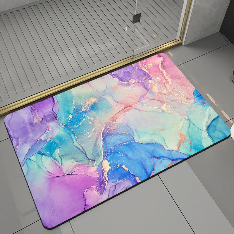 Stone Bath Mat - Non-Slip & Super Absorbent