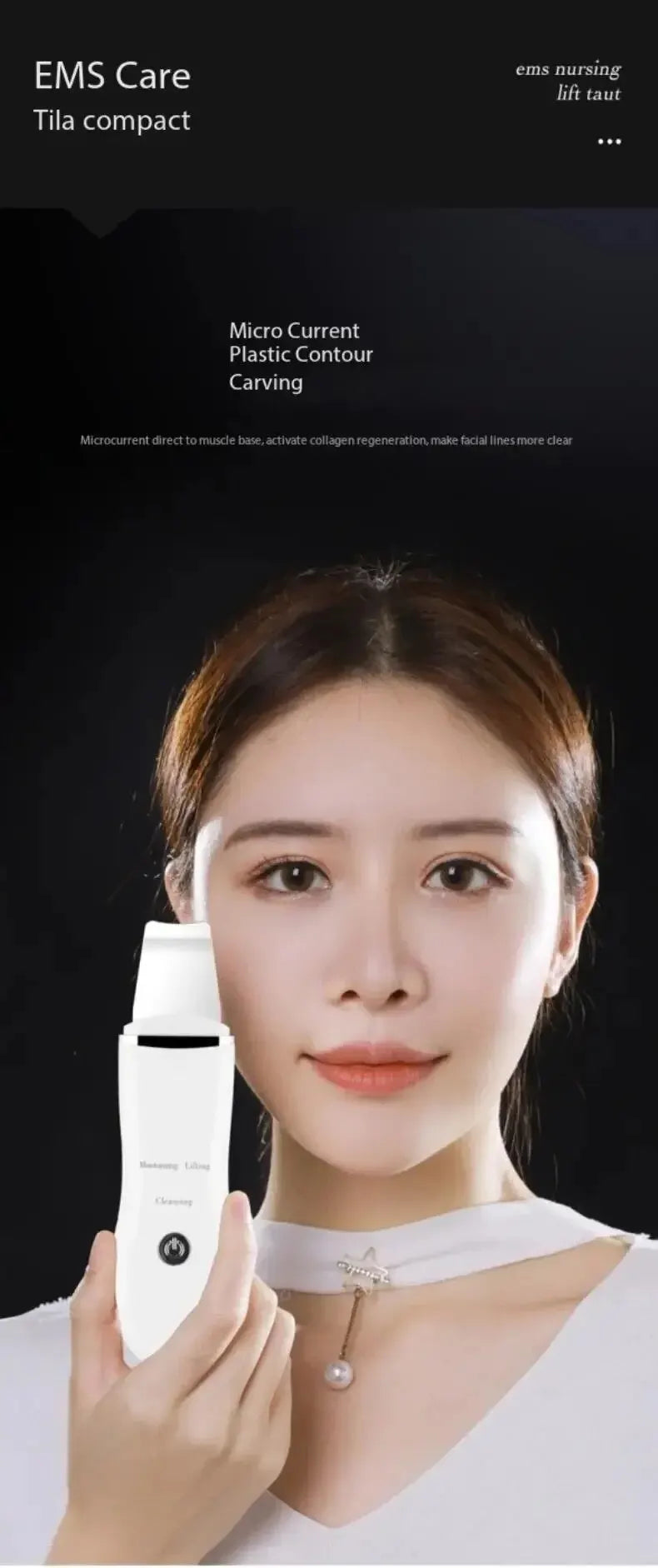 Blackhead Remover Blackhead Cleaning Pore Shrinking Beauty Device Dead Skin Acne Scalper Facial Pore Cleanser