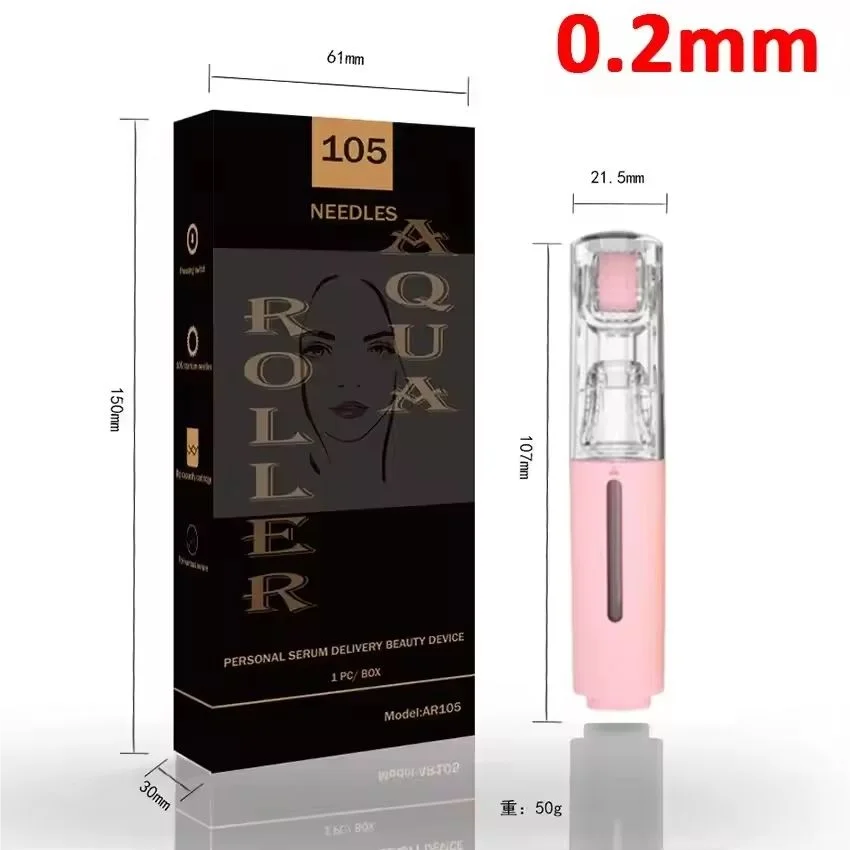 105 New Skin Hydration Roller Micro Infusion System Oil Delivery Lip Plumper Face Brow Hair Scalp Serum Applicator Beauty Tool