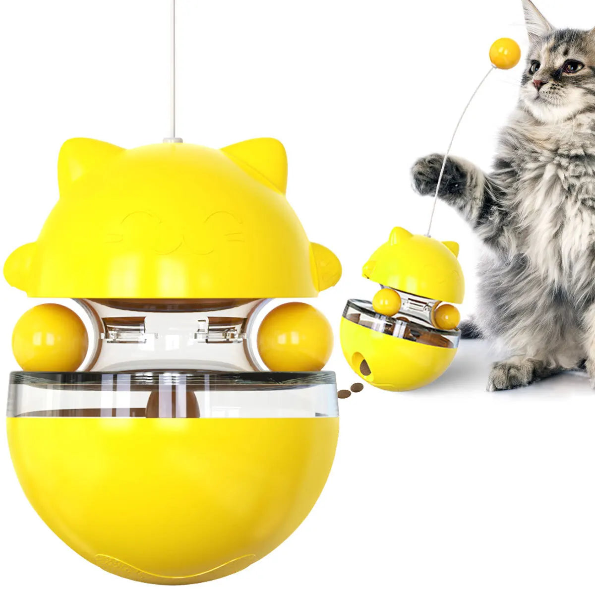 Interactive Cat Tumbler Toy
