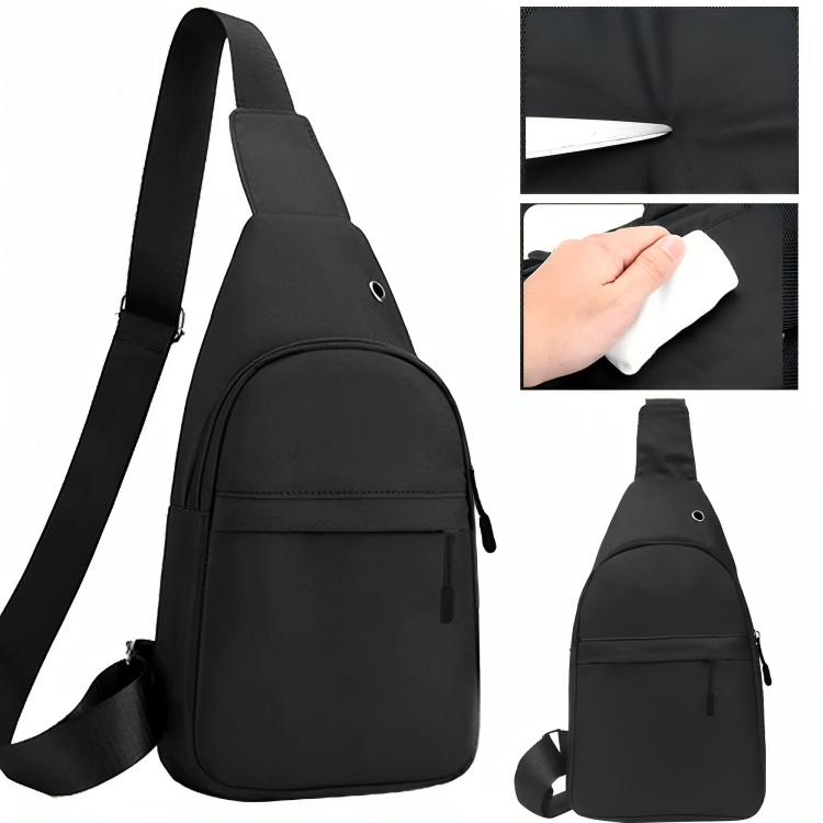 Unisex Mini Chest Pack Short Travel Messenger Sling Bag Man Shoulder Chest Bag Painting Diamond Pattern Printing Crossbody Bags
