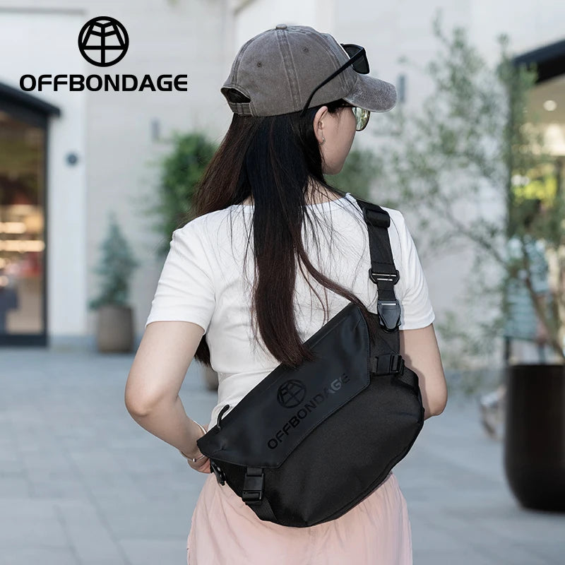 OFFBONDAGE Messenger Sling Bag – Crossbody Laptop & Shoulder Satchel