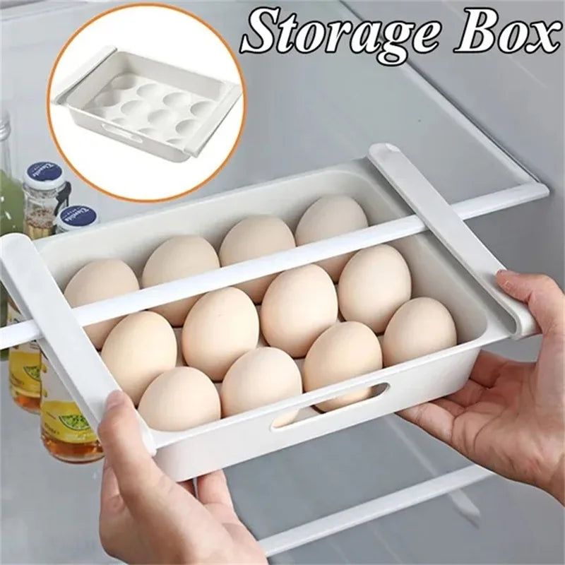 Refrigerator Pull-Out Drawer Organizer – Fruit & Veggie Storage
