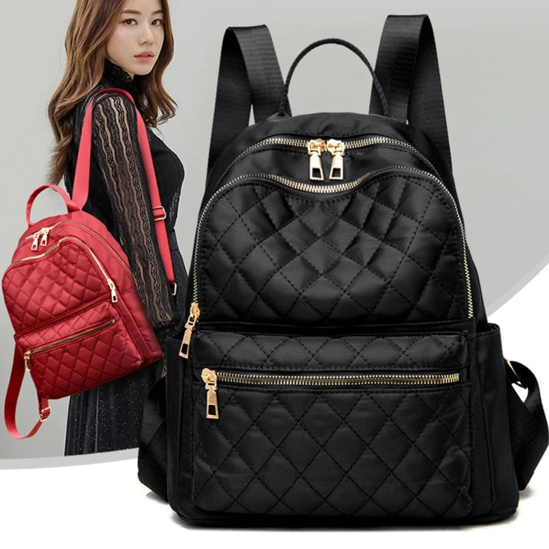Small Lightweight Backpack Purse for Women Water-resistant, Anti-theft Mini Backpack for Girls Travel Daypack