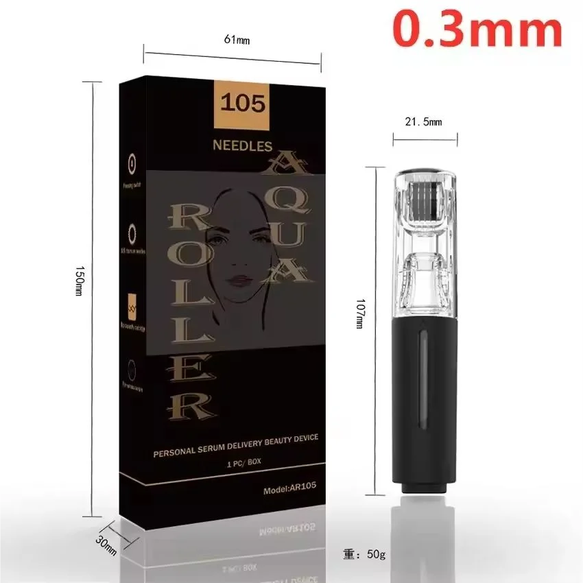 105 New Skin Hydration Roller Micro Infusion System Oil Delivery Lip Plumper Face Brow Hair Scalp Serum Applicator Beauty Tool