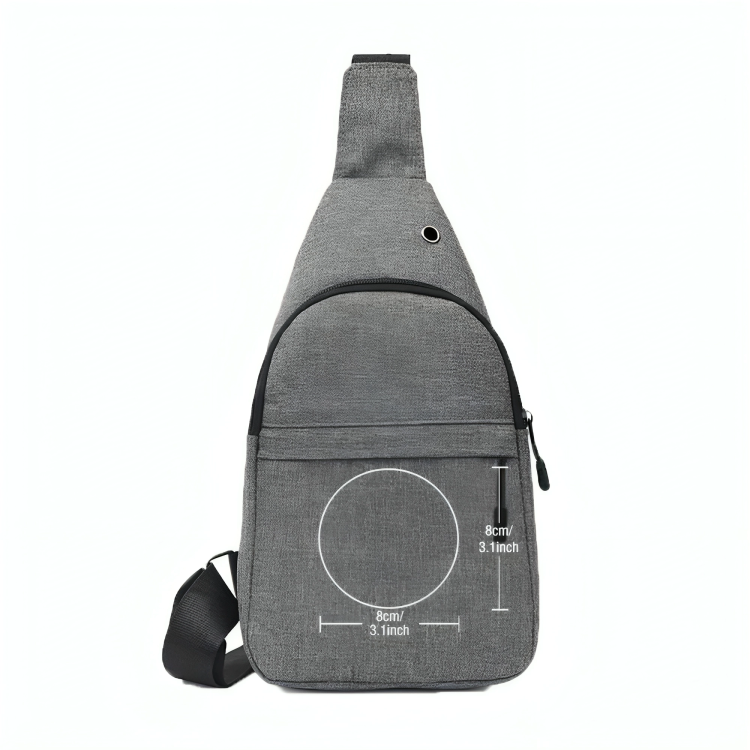 Unisex Mini Chest Pack Short Travel Messenger Sling Bag Man Shoulder Chest Bag Painting Diamond Pattern Printing Crossbody Bags