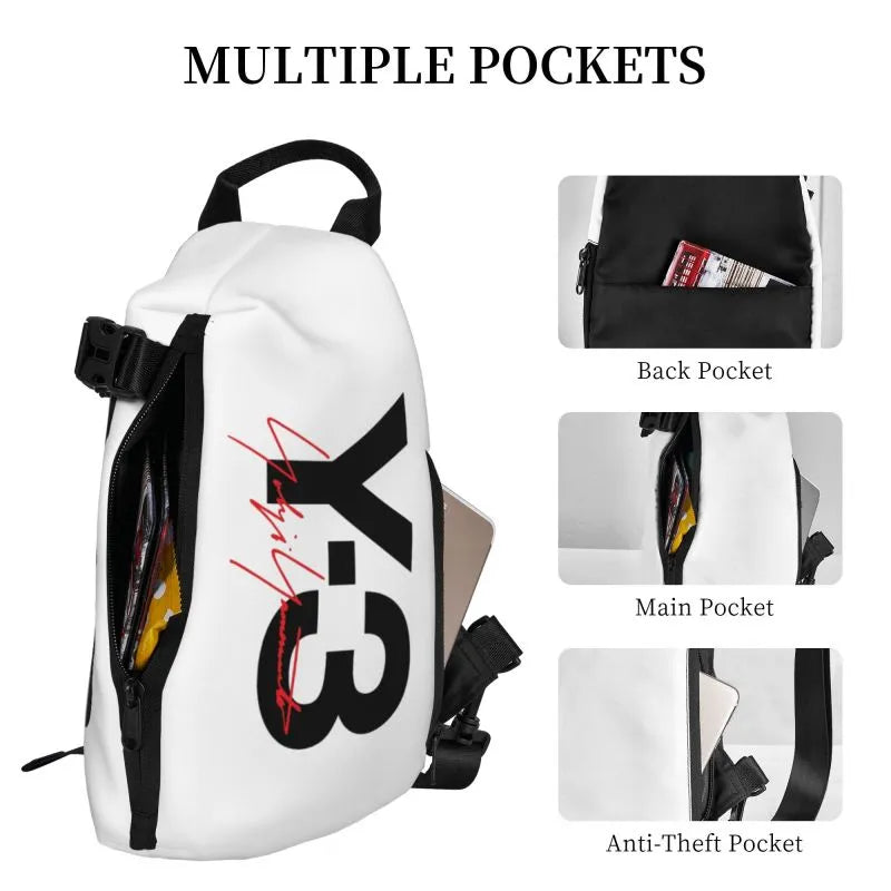 Men Customized Sling Bag for Hiking and Travel