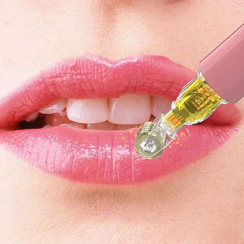 105 New Skin Hydration Roller Micro Infusion System Oil Delivery Lip Plumper Face Brow Hair Scalp Serum Applicator Beauty Tool