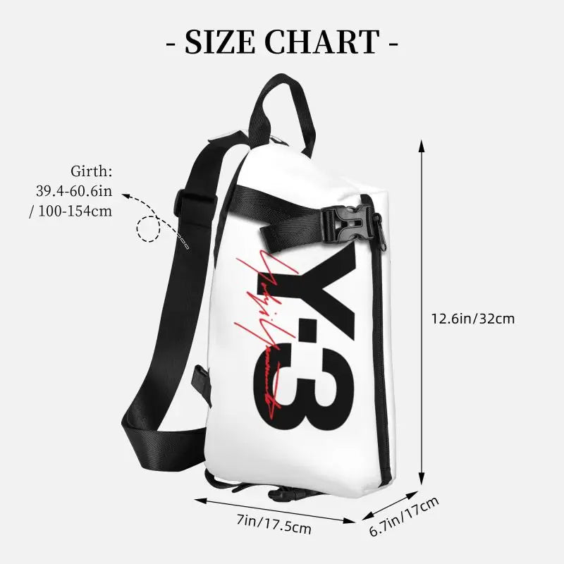 Men Customized Sling Bag for Hiking and Travel