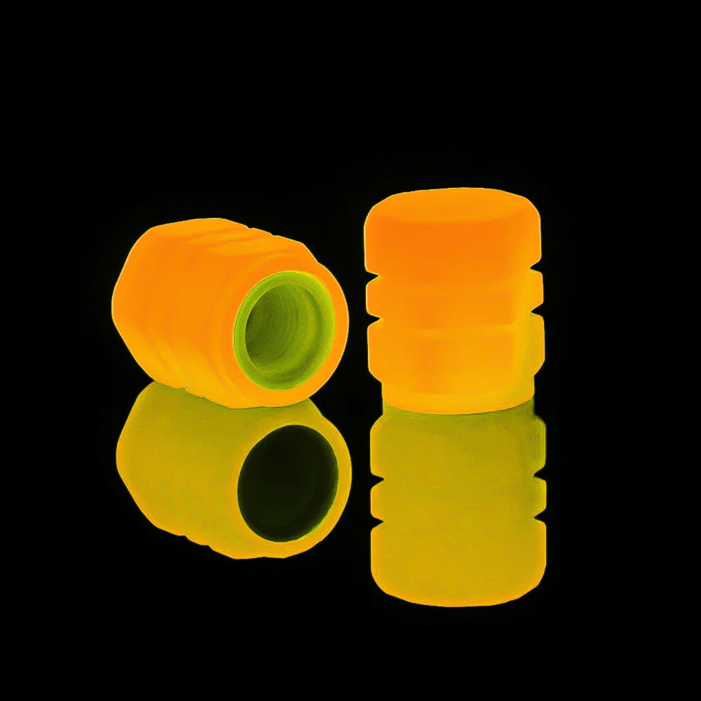 Luminous Tire Valve Caps (4-Pack)
