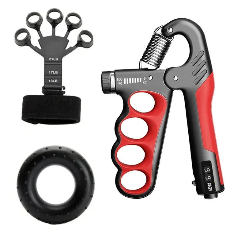 Adjustable Grip Strength Trainer - 5-100 KG Resistance Hand Gripper