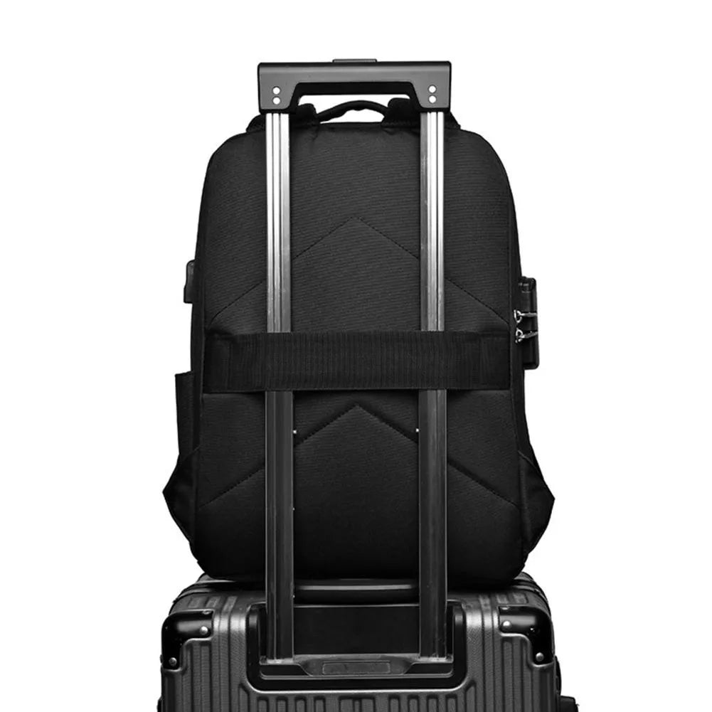 Travel Backpack Men Business Backpack School Bag With USB Charging Port Large Capacity 16inch Laptop Waterproof Fashion Backpack