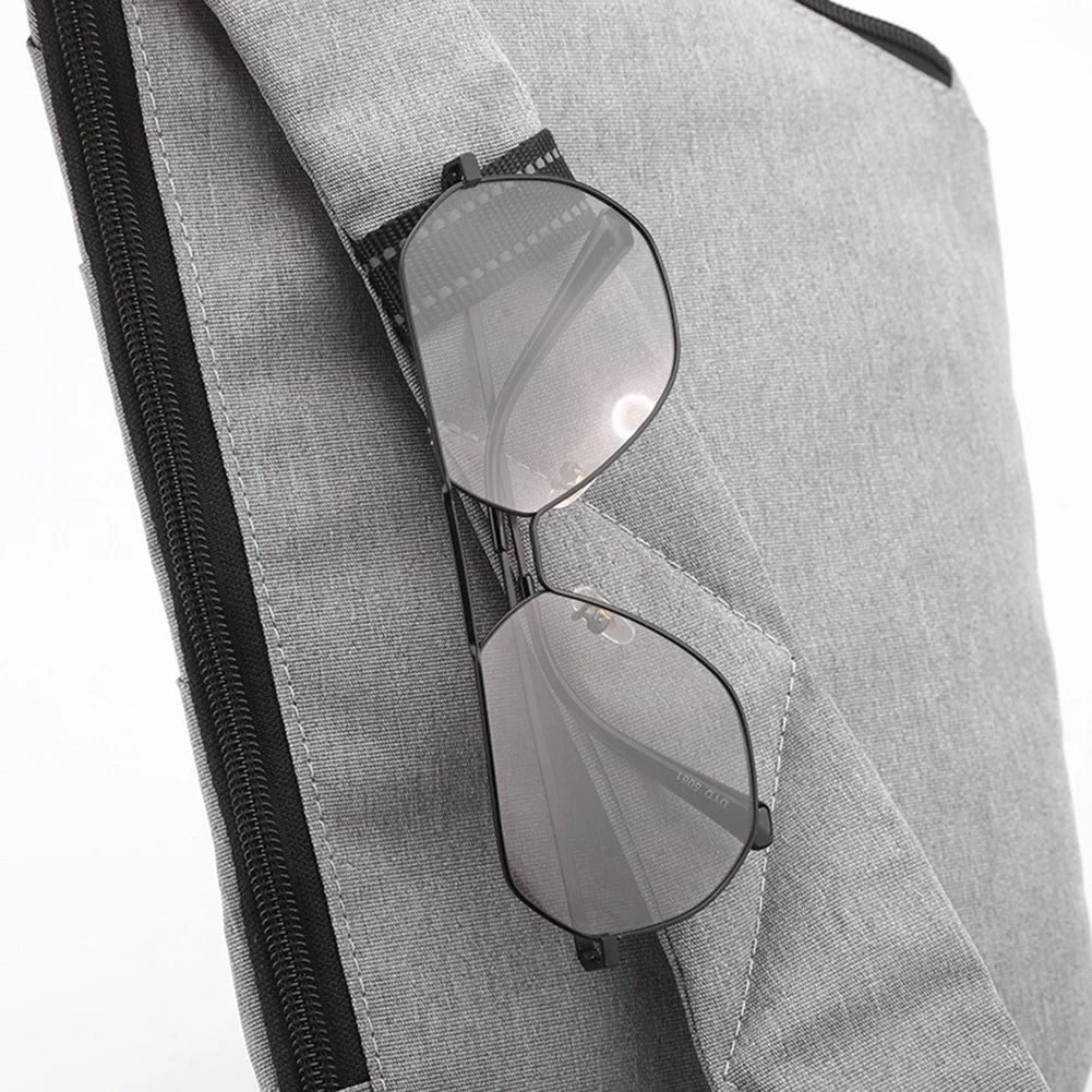 Men’s Slim Nylon Chest Bag – Anti-Theft Crossbody Sling with Adjustable Strap
