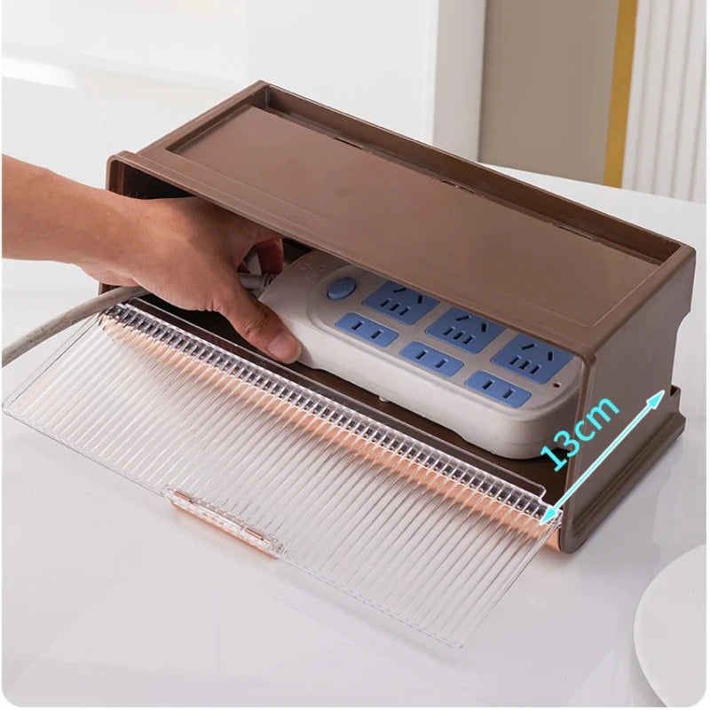 Wireless Router Storage & Cable Organizer Box