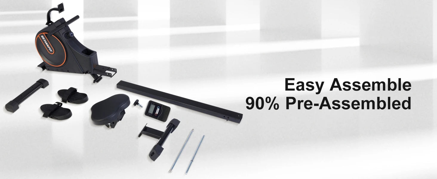 Foldable Magnetic Rowing Machine for Home Use