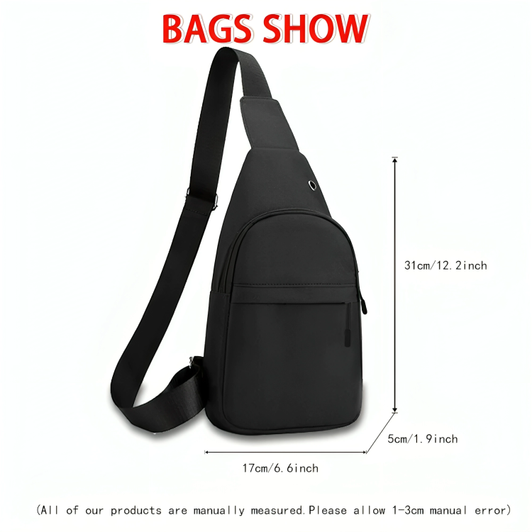 Unisex Mini Chest Pack Short Travel Messenger Sling Bag Man Shoulder Chest Bag Painting Diamond Pattern Printing Crossbody Bags