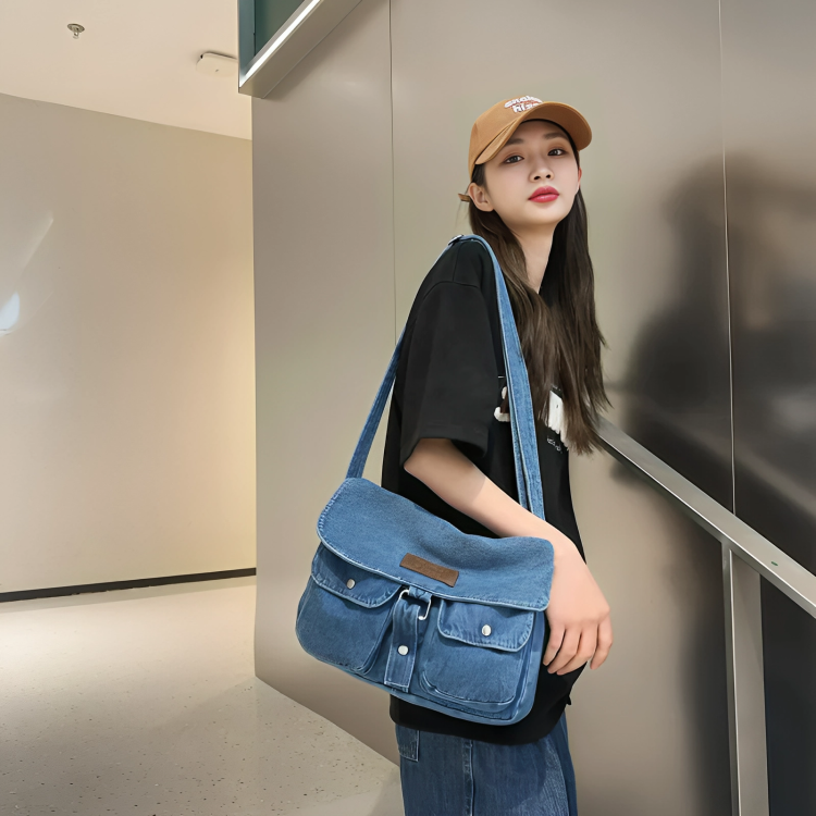 Japanese Harajuku Preppy Crossbody Bag Aesthetic Kawaii Shoulder Bag Cottagecore Coquette Messenger Bag Cute Stuff