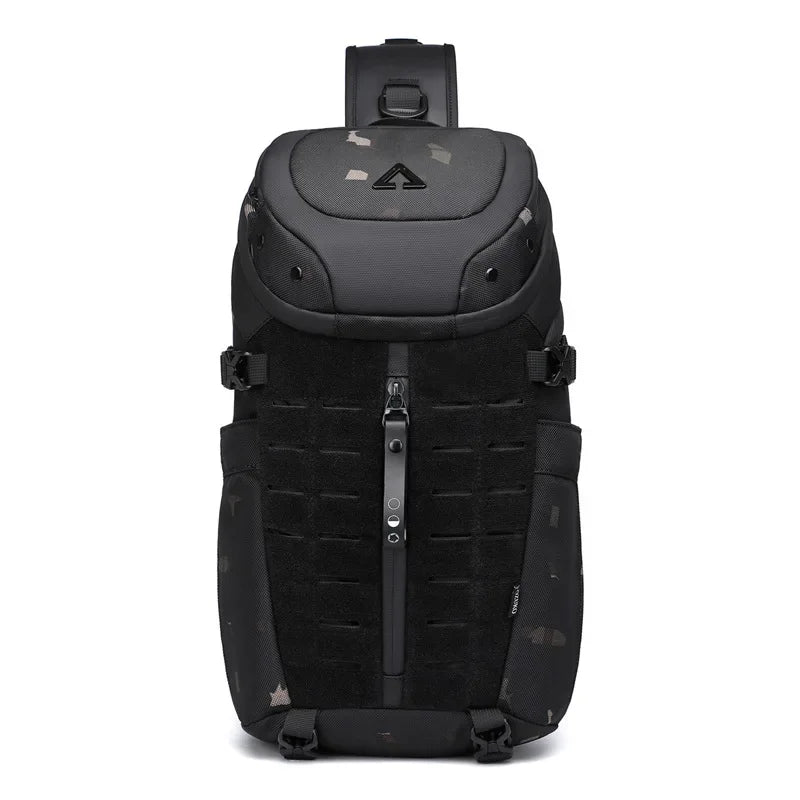 Mens Large Capacity Sports Waterproof Chest Bag Men Tactical Multifunctional Crossbody Bag Travel Shoulder Bags Рюкзаки Мужские